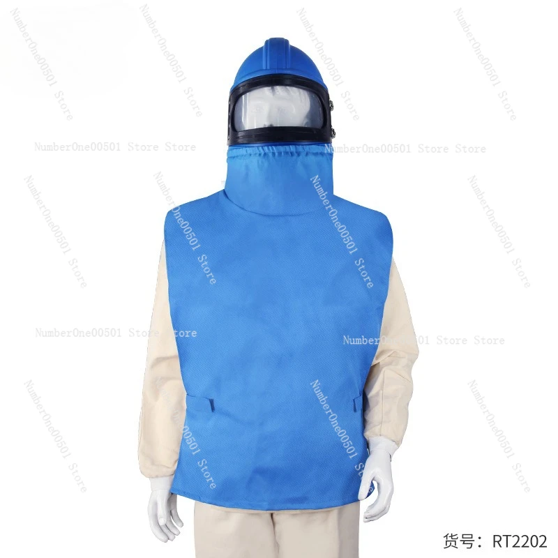 

Sandblasting safety helmet sandblasting mask oxygen spray paint protective clothing