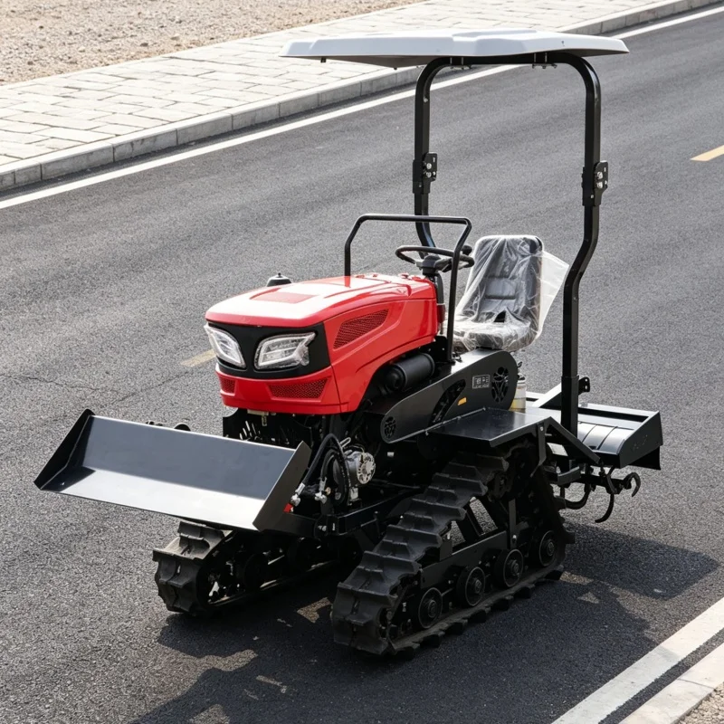 

Customized Land Reclamation & Tilling Rotary Tiller, All-scenario Tracked Cultivator, Farmland Farming Equipment with 26 Years