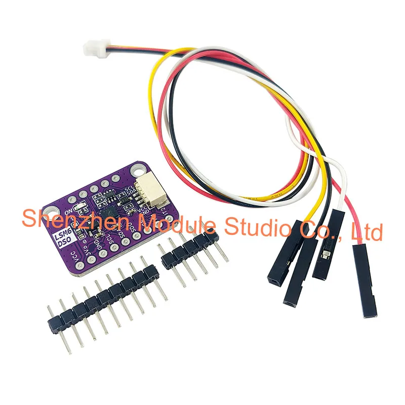 LSM6DSO Modul |   6-Achsen-Sensormodul mit 3-Achsen-Beschleunigungsmesser & 3-Achsen-Gyroskop |   Hochleistungs-Lagesensorik