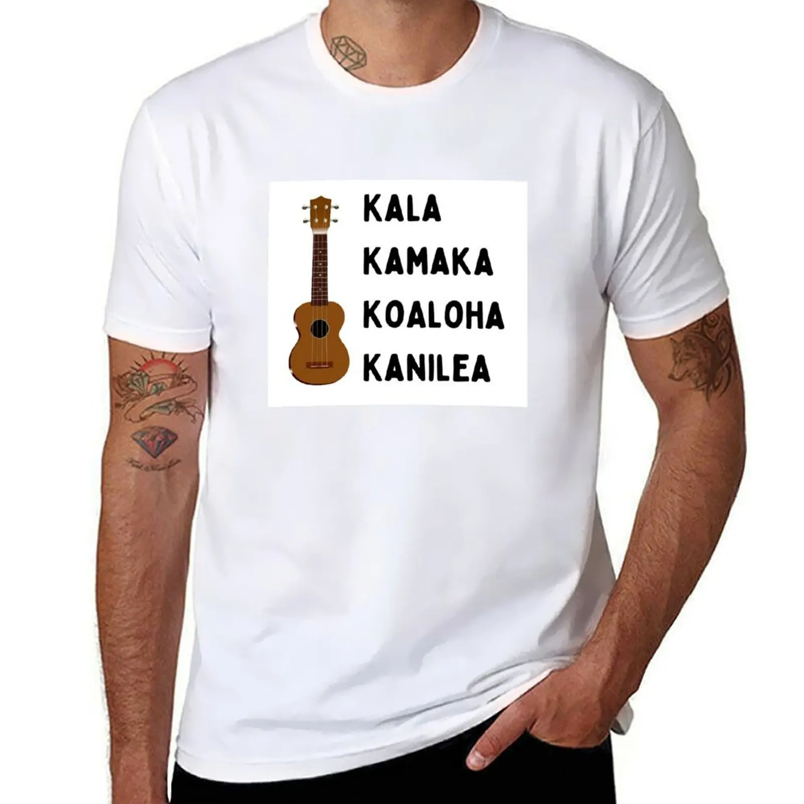 

Ukuleles T-Shirt man t shirt designer essential t shirt