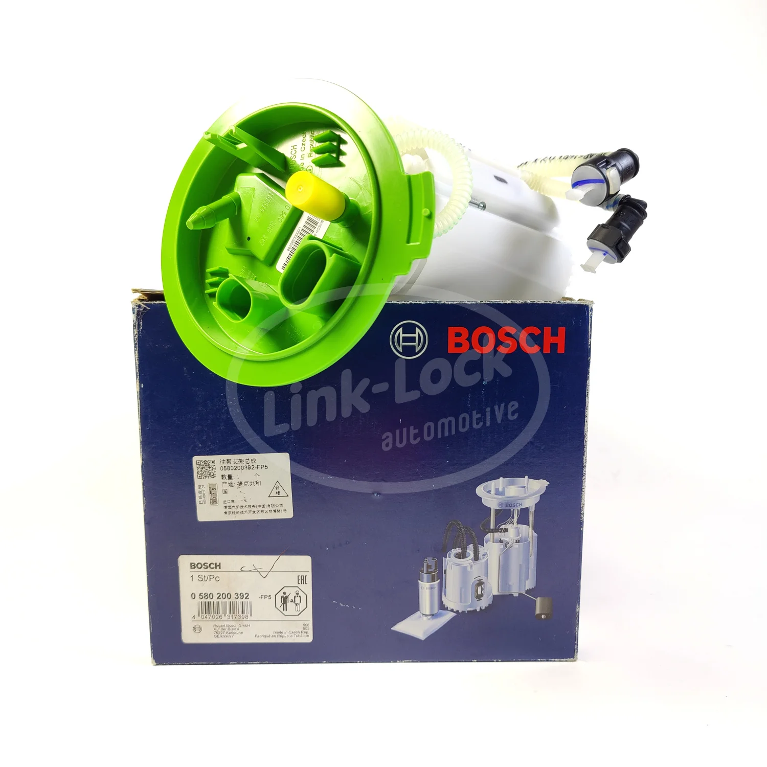 BOSCH/ Топливный насос 0580200392   Audi A 32.0T2014.11-токовый; Golf 2.0T2014.01-токовый; Skoda Import Octavia 1.8T 5Q 0919087 AH=5Q09196