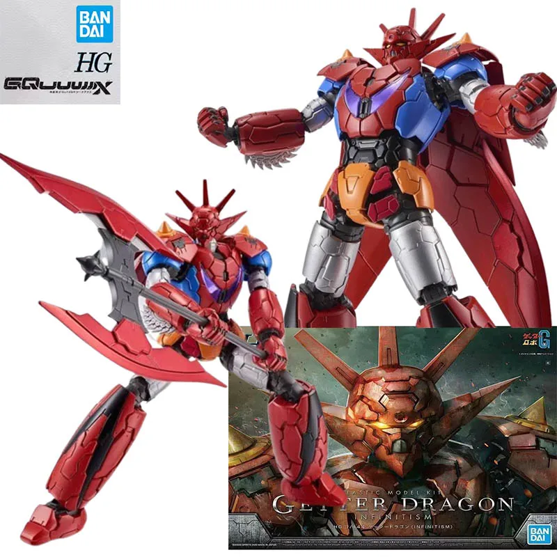 Bandai HG 1/144 GETTER DRAGON Gundam Getter Dragon Anime Model Zabawka Mobile Suit Robot Model Chłopiec Prezent Oryginalne Opakowanie