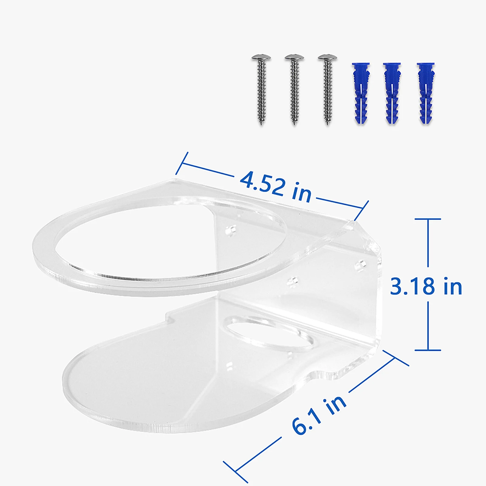 Wall Mount Router Holder Bracket Mount Stand Holder Electronics Mounts Compatible with TP-Link Deco X20 or Deco X60