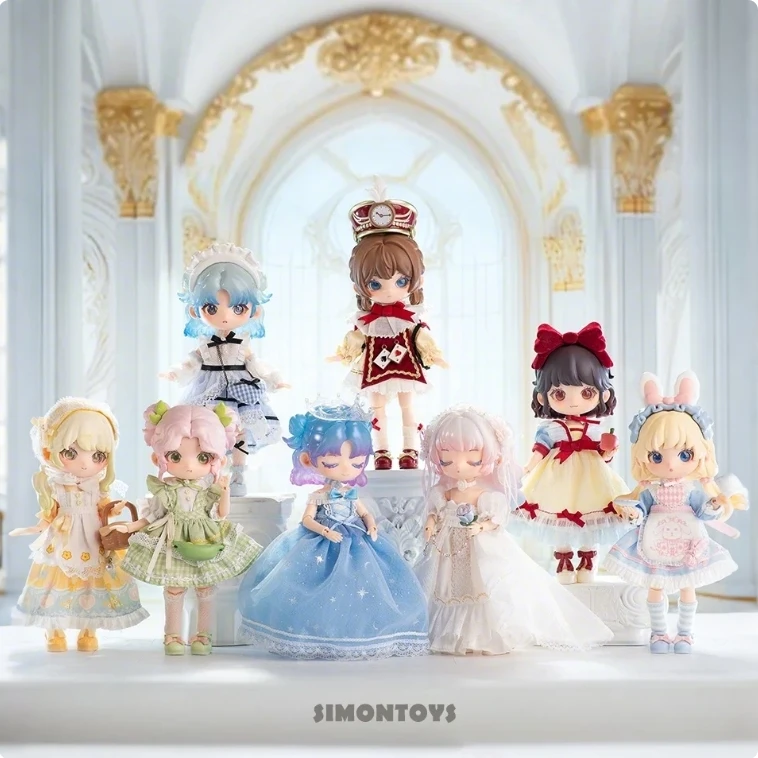 Lilolo Fairy Tale House Series Blind Box Second Generation 12cm Movable Joints BJD Doll Handheld Collectible Toy Gift