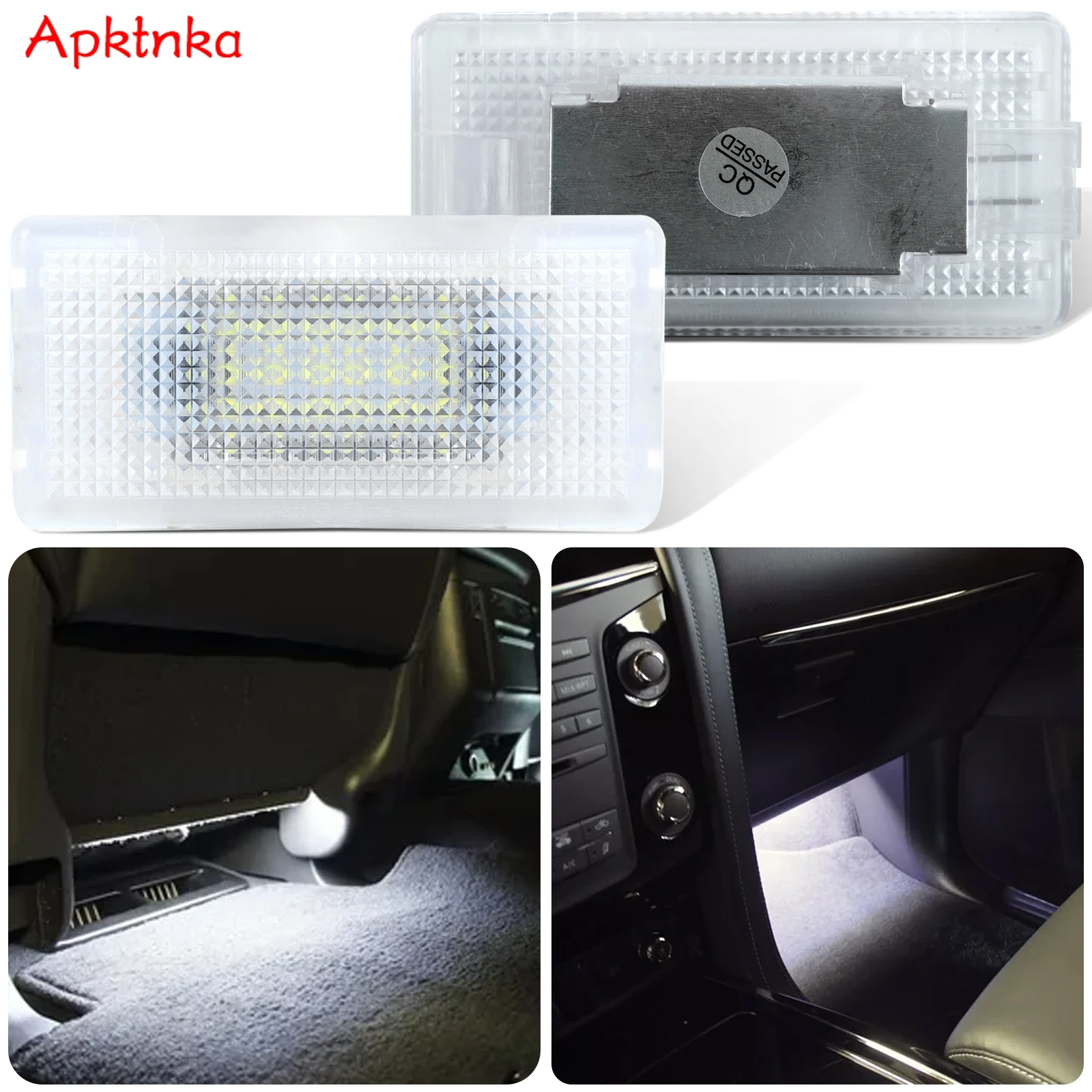 LED Door Courtesy Interior Footwell Light Luggage Lamp Canbus Error Free For BMW E46 E60 E60 F01 F10 F11 E61 E65 E66 E90 E91 E92