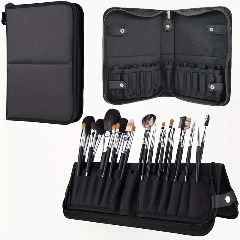 

29 Slots Makeup Brush Holder Travel Cosmetic Brushes Storage Bag Makeup Tools Organizer Waterproof Makeup Brushes Storage Bag