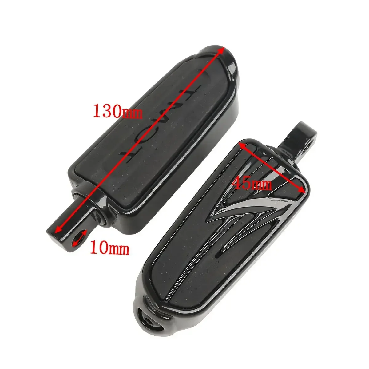 

Motorcycle Tribal Male Mount Highway Foot Pegs Footrests For Harley Softail Dyna Breakout Universal