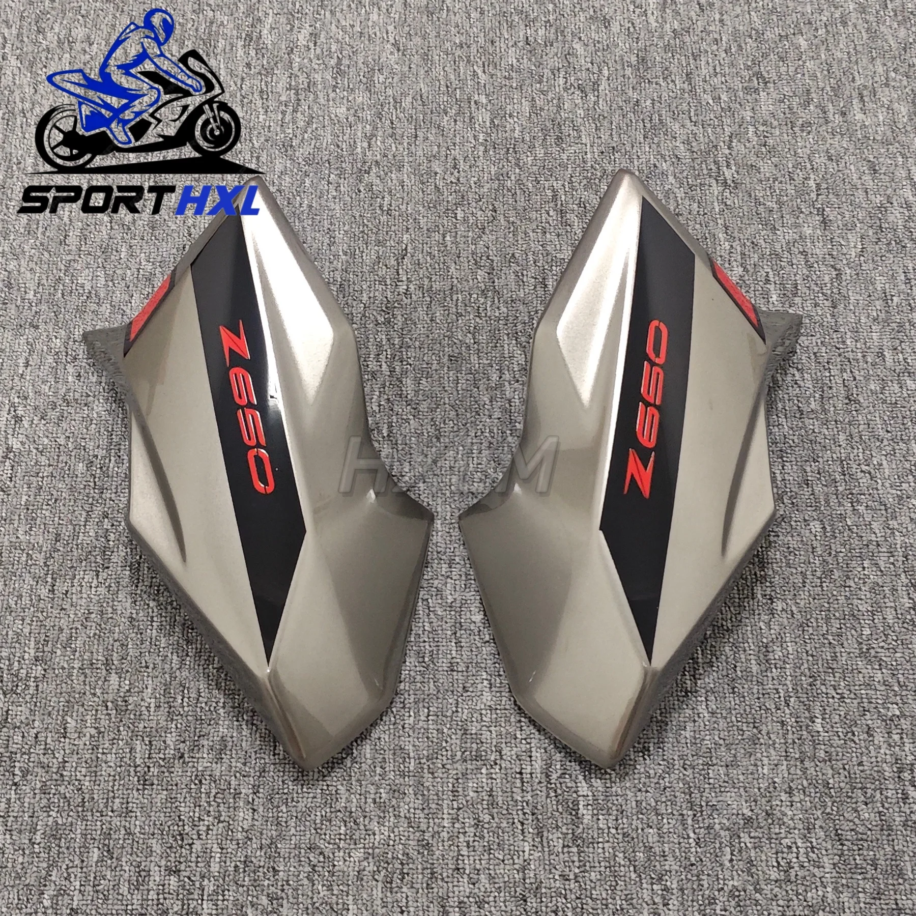 

Motorcycle Front Head Side Tank Gas Panel Fairing Frame Cover Fit For Kawasaki Z 650 2020 2021 2022 2023 Z-650 Accessories