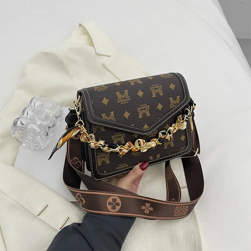 

Новая трансграничная модная женская сумка через плечо, простая повседневная маленькая квадратная универсальная сумка-конверт, высококачественная сумка через плечо