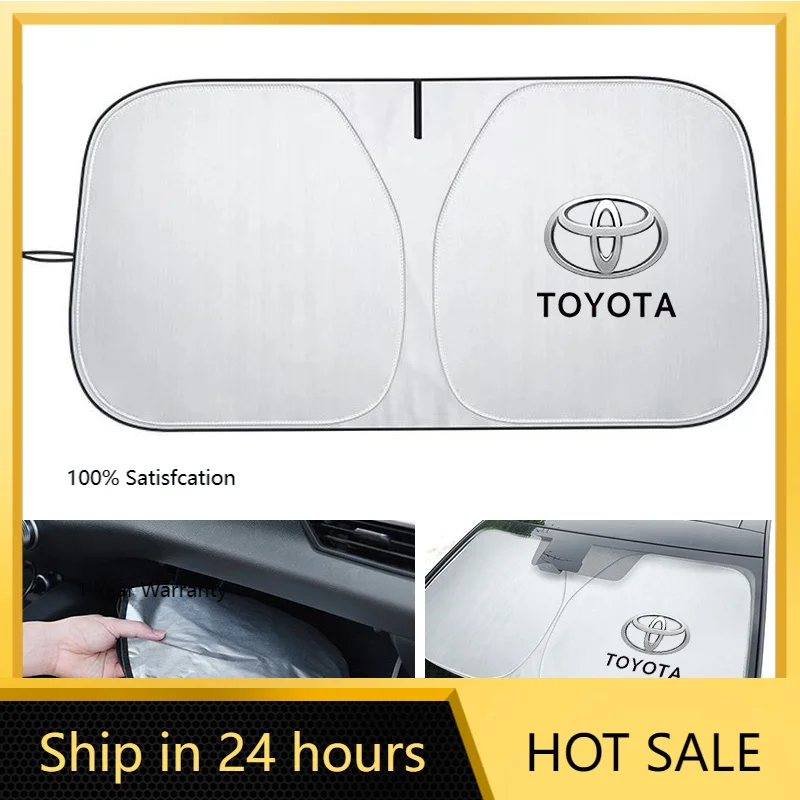 

Колпаки ступиц автомобиля, козырек от солнца, защита от ультрафиолета, щит для Toyota Corolla Camry RAV4 CHR Yaris Prius Prado Auris Avensis H