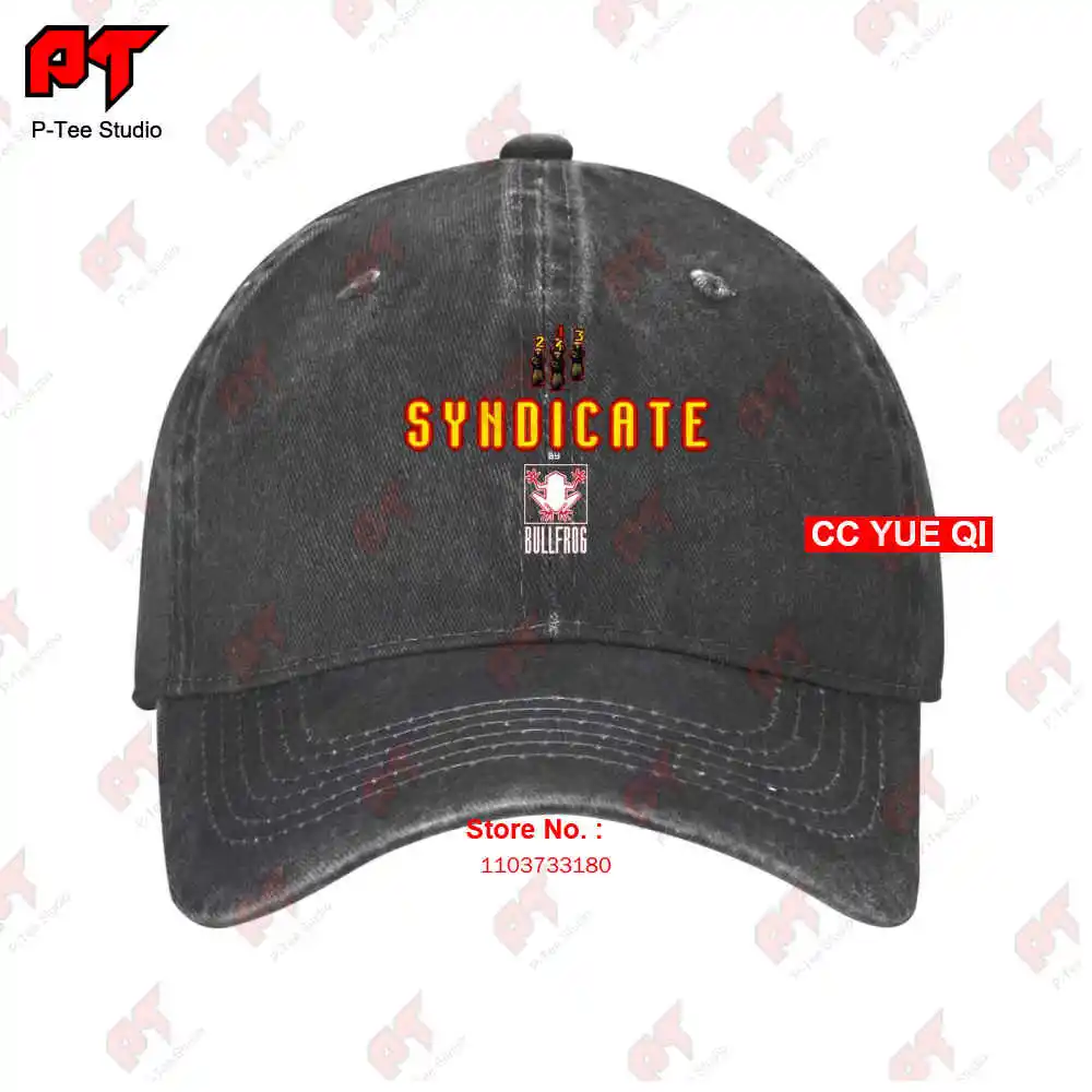 Syndicate Strategy Video Game Amiga C64 Retro Baseball Caps Truck Cap DHX1