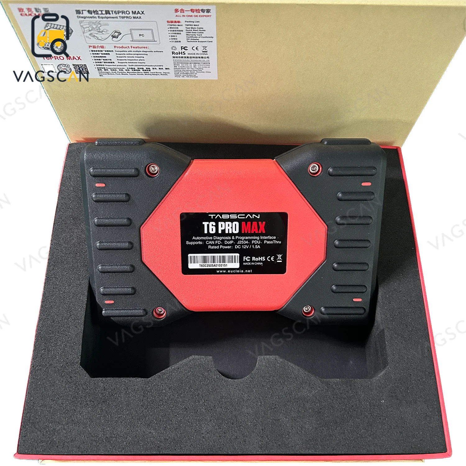 لـ T6 PRO MAX 13in1 يدعم CANFD DolP wifi رسم الخرائط عن بعد يستبدل C6 Icom 6154 Vocom MDI VCM2 Tech2 OTC HDS SGMW PIWIS3 SAIC #3