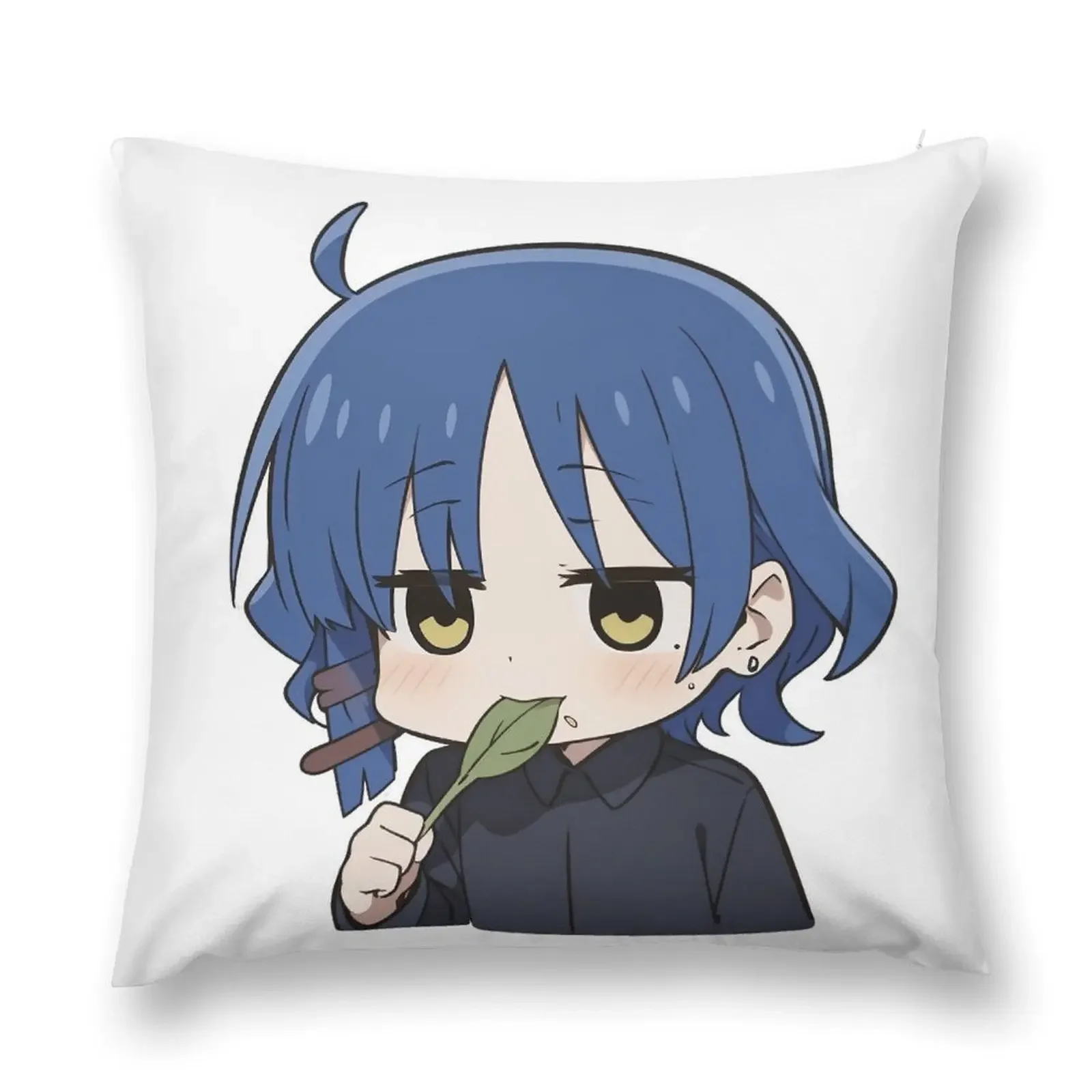 Chibi Ryo Yamada - Bocchi the Rock! Throw Pillow christmas pillowcases Luxury Living Room Decorative Cushions Pillowcases pillow