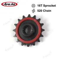 Kit de piñón acolchado de goma delantera para motocicleta, cadena 520 16T, para HONDA NC700 NC700S NC700X 700S 700X 2012-2015 2013 2014