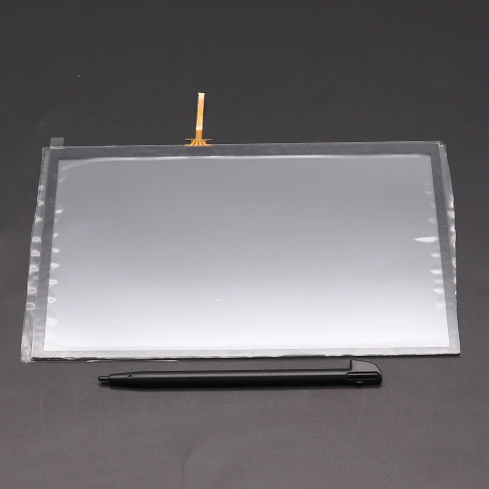 استبدال غمبد محول الأرقام شاشة تعمل باللمس ل نينتندو وي يو وي يو إصلاح أجزاء اللمس وقلم ستايلس