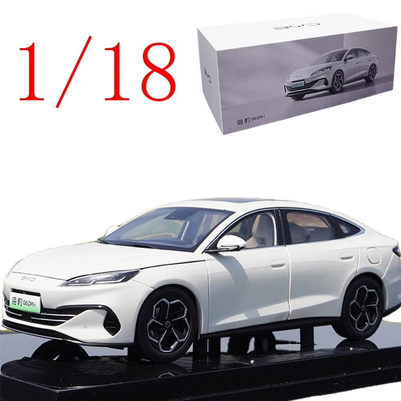 

Diecast 1/18 Scale BYD Alloy Model Cars BYD Seal 06 DM-i EV New Energy Play Vehicles Toys for Boys Gift Original Box