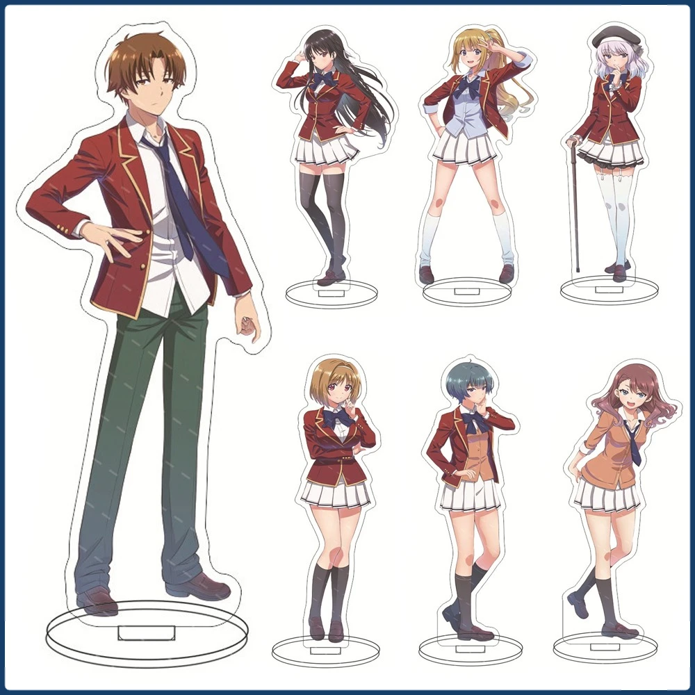 

New Japanese Anime Acrylic Stand Model Campus Comics Popular Characters 15cm Cosplay Desk Ornaments Fans Collectible Toys Gifts