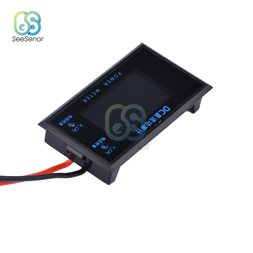 Imagem -04 - Lcd Digital Voltímetro Amperímetro Wattmeter Medidor de Potência Tensão Medidor de Energia Atual 12v 24v 110v 220v Volt Tester Dc0500v 10a 5000w