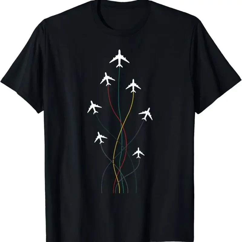 Pilot Passenger Airplanes Aeroplanes Airline Plane Airshow T Shirt