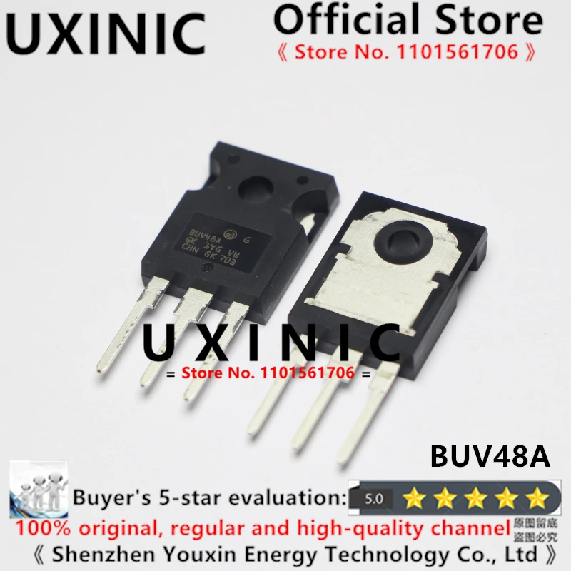 

UXINIC 100% новый импортный оригинальный транзистор для ультразвуковой сварочной машины от бью48a до-247 15 а 450 в