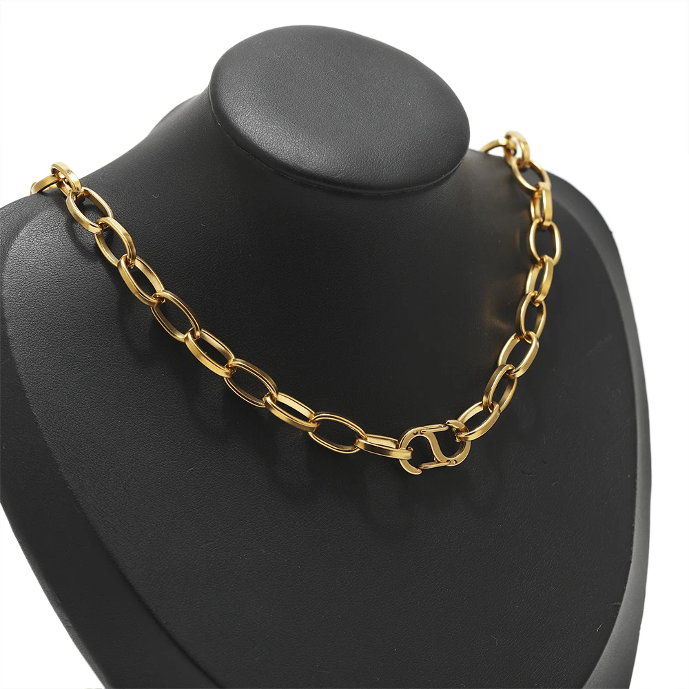 5 pçs 18k ouro aço inoxidável chique letra s fivela primavera lagosta fechos colar ganchos pulseiras conector diy jóias fazendo