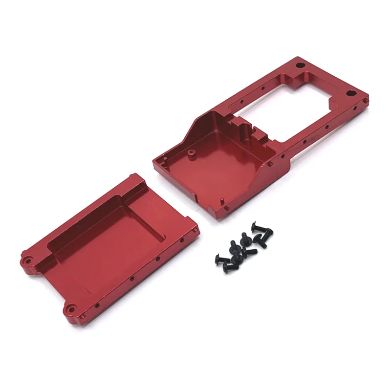 Metal upgrade, PCB fixed warehouse, tail plate tail beam, for Mangniu model 1/12 MN78 RC Car parts