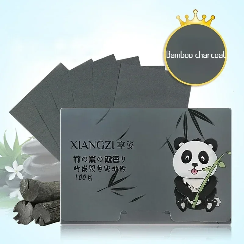 100pcs Women Skin Care Tools Face Absorbent Oil Control Paper Wipes Oil Removal Absorbing Sheet Oily Face Blotting Paper Beauty