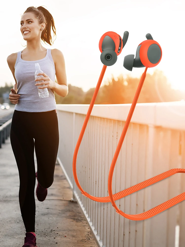 Silicone Anti Lost Rope Comfortable Waterproof Anti-Lost Cable Soft Portable Headphone Neck Strap for Google Pixel Buds A-Series