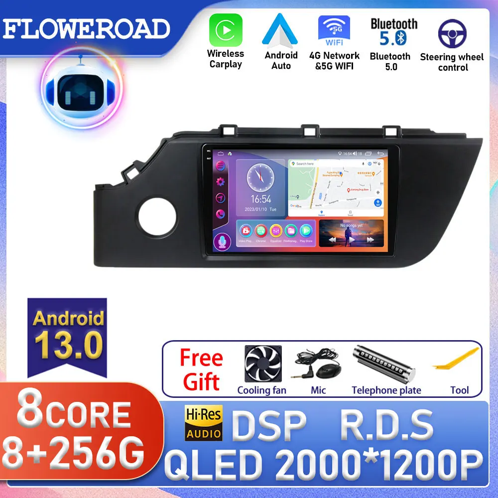 

Android Auto For Kia Rio 4 IV FB 2020 - 2021 Car Radio Multimedia Video Player Navigation Stereo GPS No 2din 2 din DVD Carplay