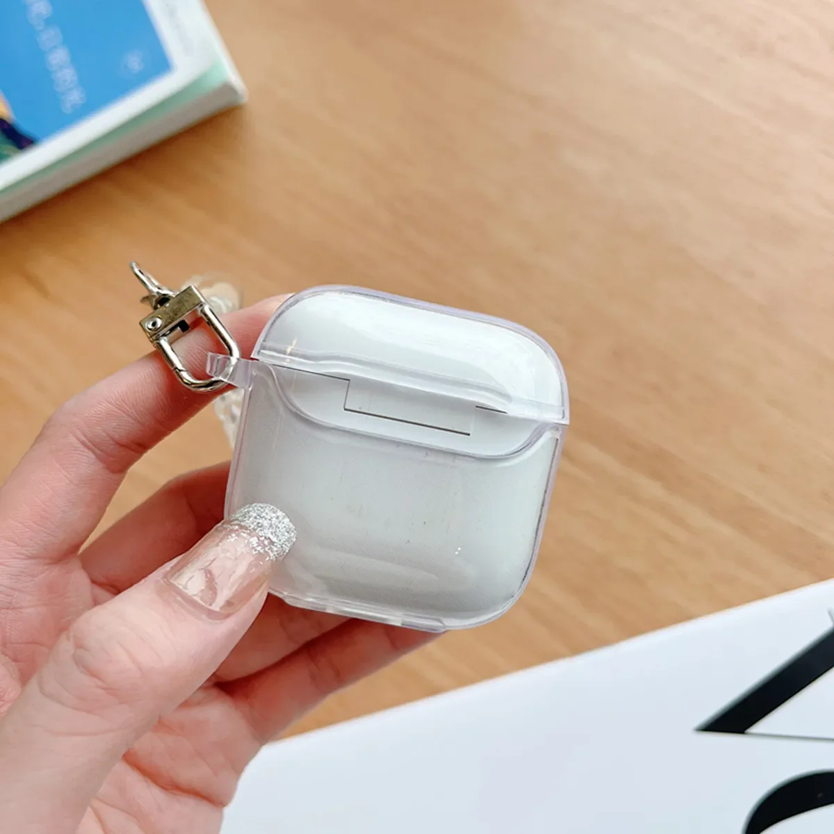 غطاء لهاتف Huawei Freebuds SE3 (2024)، جراب شفاف واقٍ ناعم من مادة TPU بتصميم كرتوني لطيف لهاتف Huawei freebuds se2 مع سلسلة مفاتيح