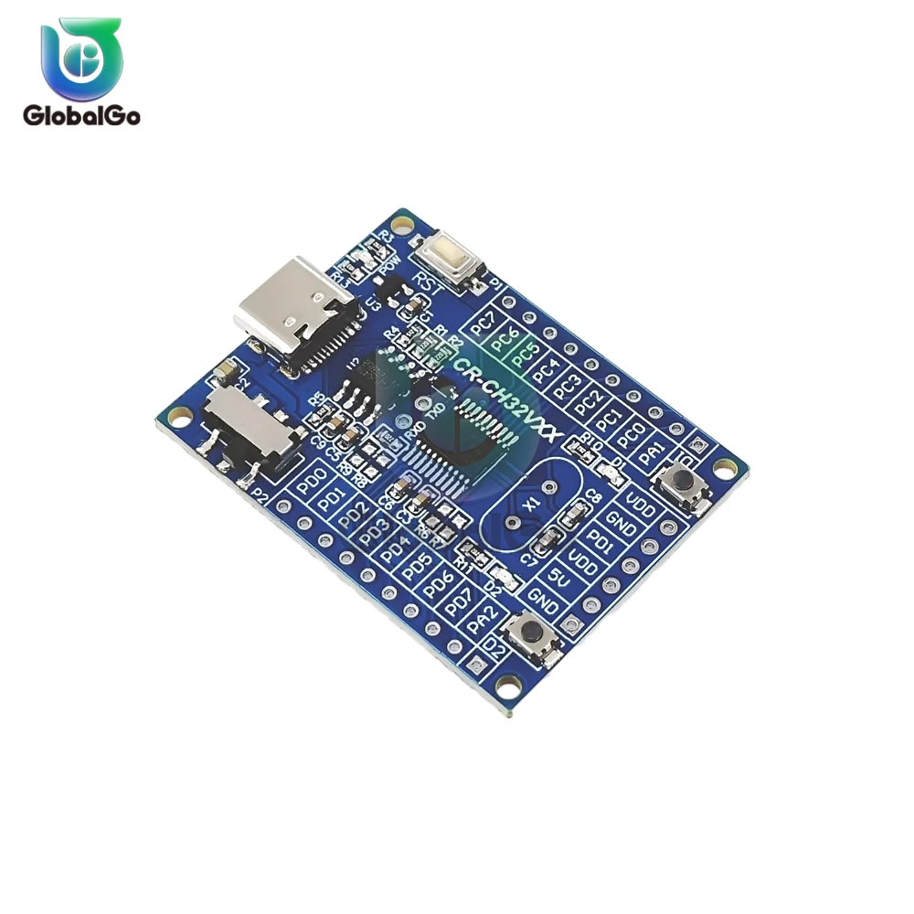 ch32v003 مجلس التنمية الحد الأدنى من نظام المجلس الأساسية risc-v2a المصدر المفتوح type-c الناقل التسلسلي العام