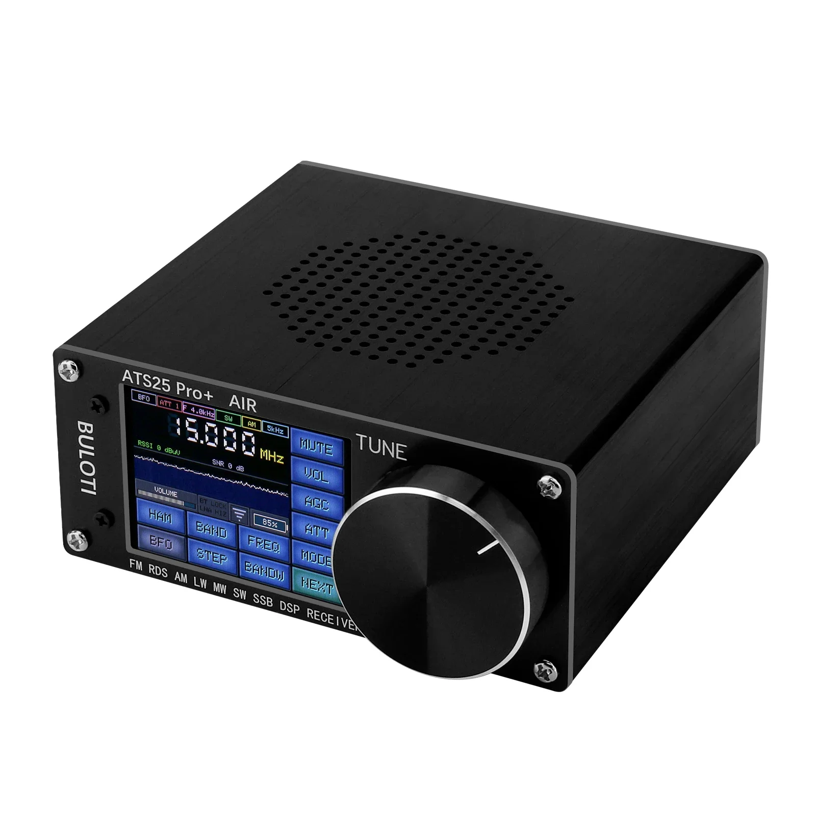 HAMGEEK ATS25 Pro+ Supports Bluetooth Wifi AIR band FM SW SSB MW