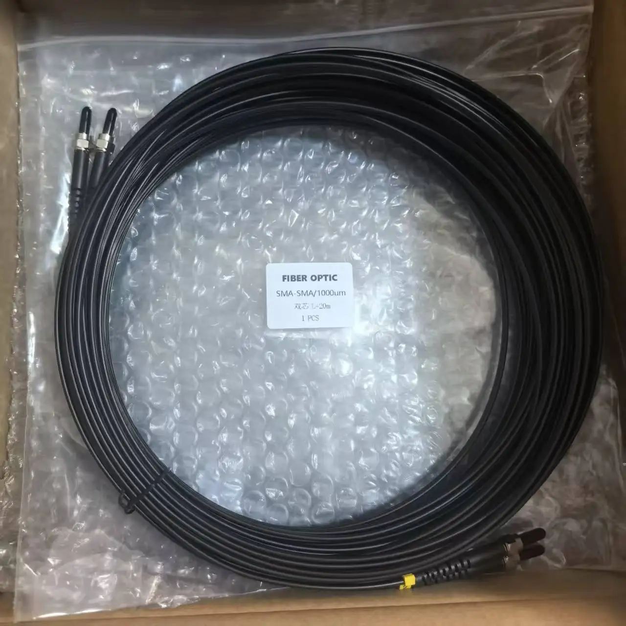 

Industrial Control Plastic Optical Fiber Cable Duplex SMA905 1000um,Medical Sensing Signal Line,Plastic Optical Fiber Jumper