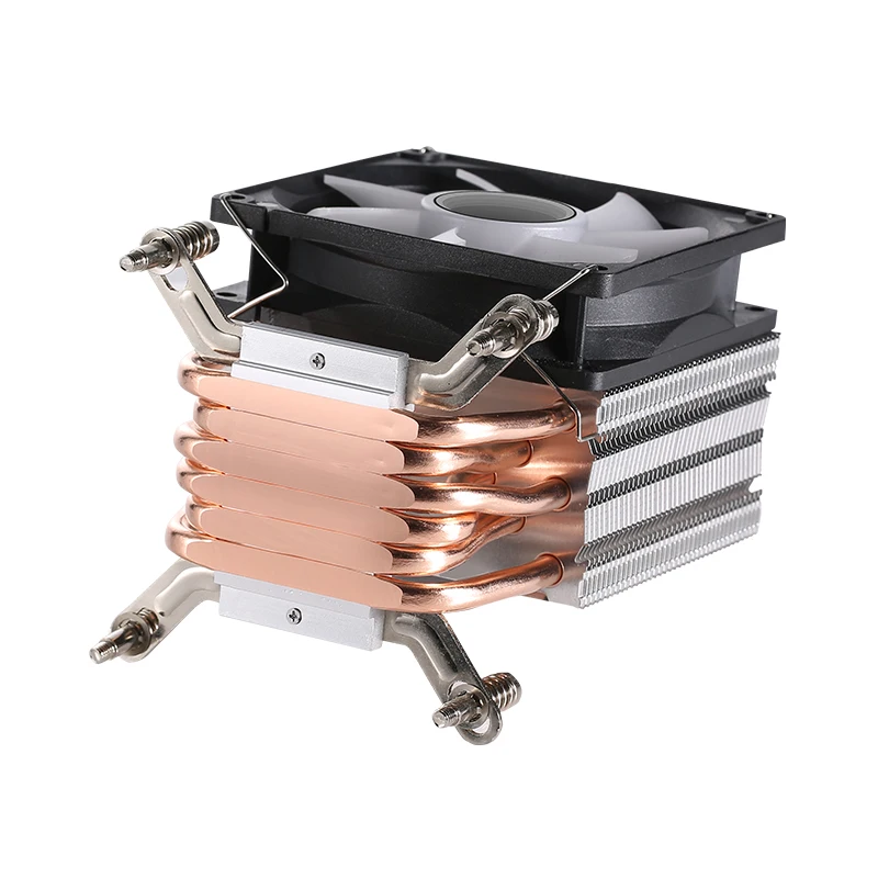 Desktop Computer CPU Efficient Cooler with Pure Copper 2/4/6 Heat Pipes Quiet PWM Cooling Fan Install LGA2011 115x 1200 1700 X99 view 3