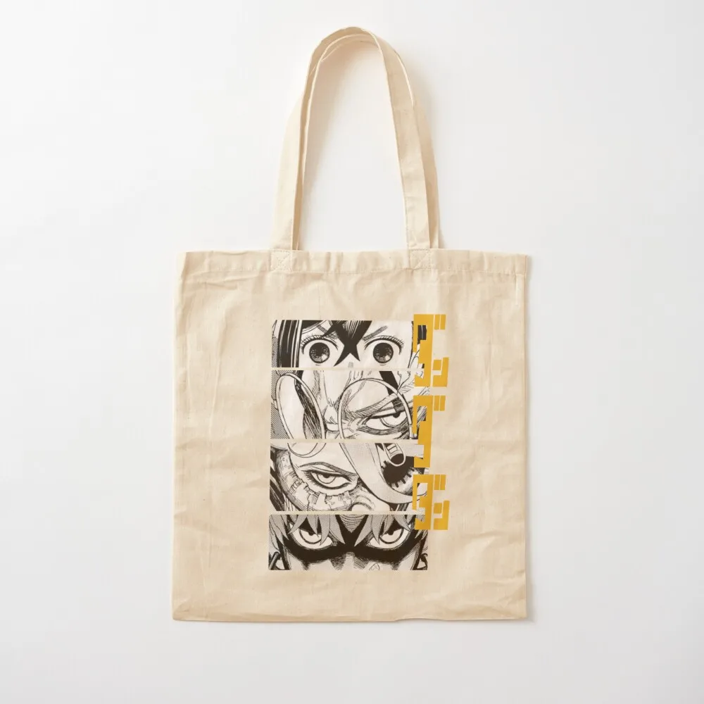 Dandadan Anime Eyes Kaji Tote Bag shoping bag bags woman 2025 Women's tote bag Shopper handbag