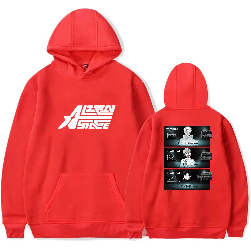 Толстовки с капюшоном Alien Stage Merch для мужчин и женщин, повседневная одежда с принтом