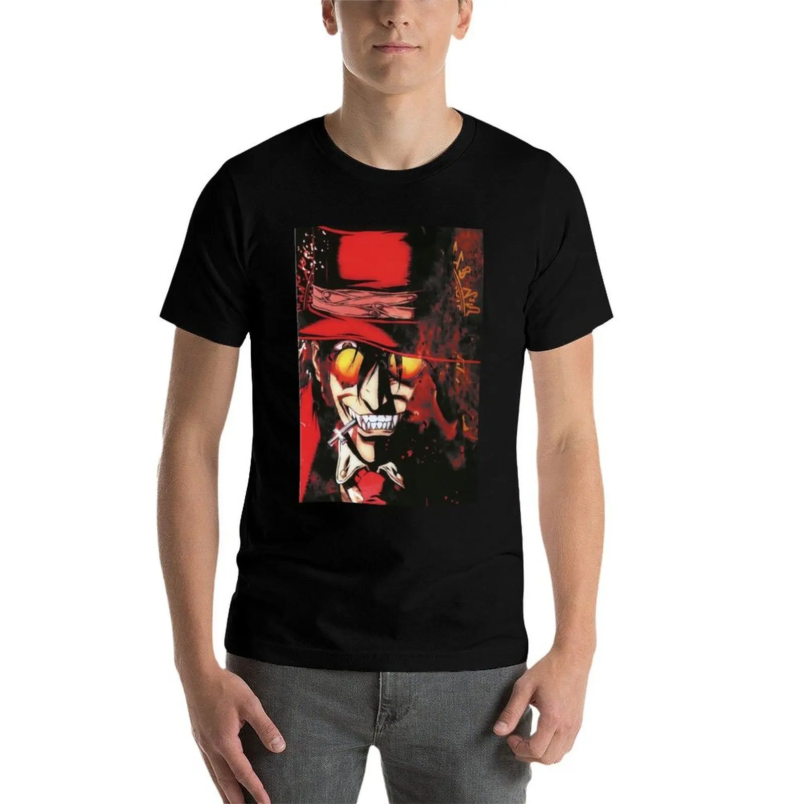 Hellsing T-Shirt essential t shirt cotton t shirts man 100% man t shirt summer T-shirt view 3