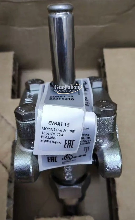 

Solenoid Valve EVRAT15 032F6216 New Original Genuine Product Negotiation