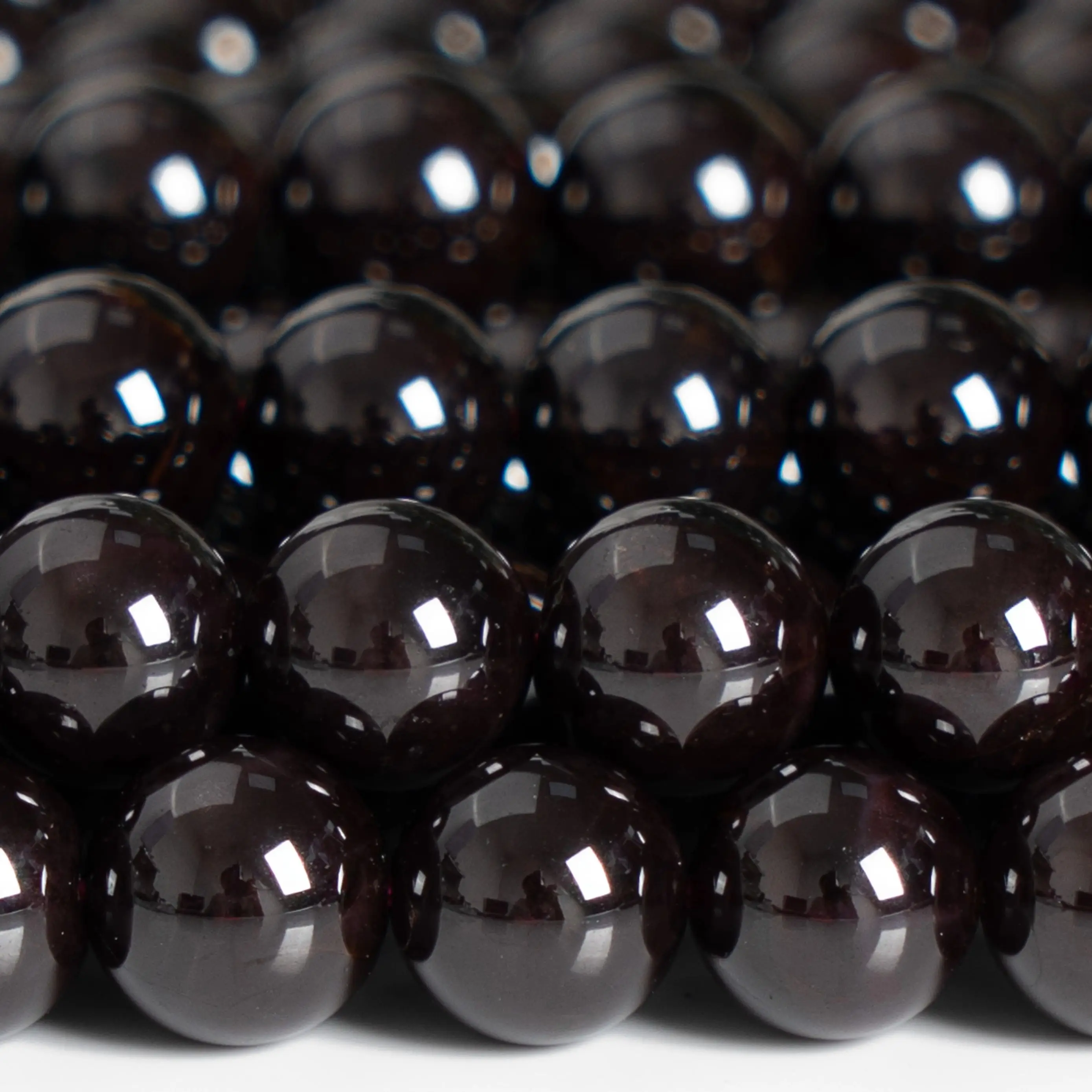 Natural Stone Wine Red Garnet Beads Grade AAA Round Shape Size Options 4/6/8/10mm for Jewelry Making