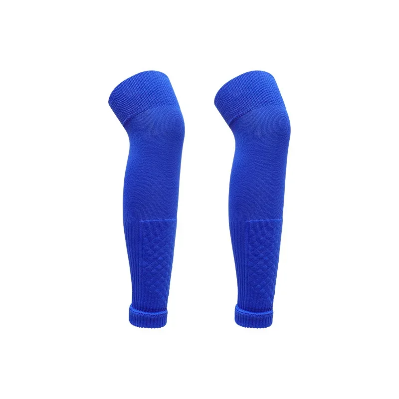 1 Pair Adults Kids Leg Warmers Shin Guard Calf Sock Without Foot Over Knee Sports Compression  Elastic Leg Cover Training Socks