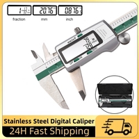 ET50 150mm Digital Caliper Stainless Steel 0.01mm High Precision for Mechanical Components Measure Fraction/MM /Inch ﻿