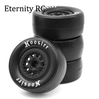 4PCS 105mm 1/10 Scale Short Course Truck Tires Wheels Tyres 12mm Hex for Traxxas Slash Arrma Senton HuanQi 727 Vkar 10sc  RC Car