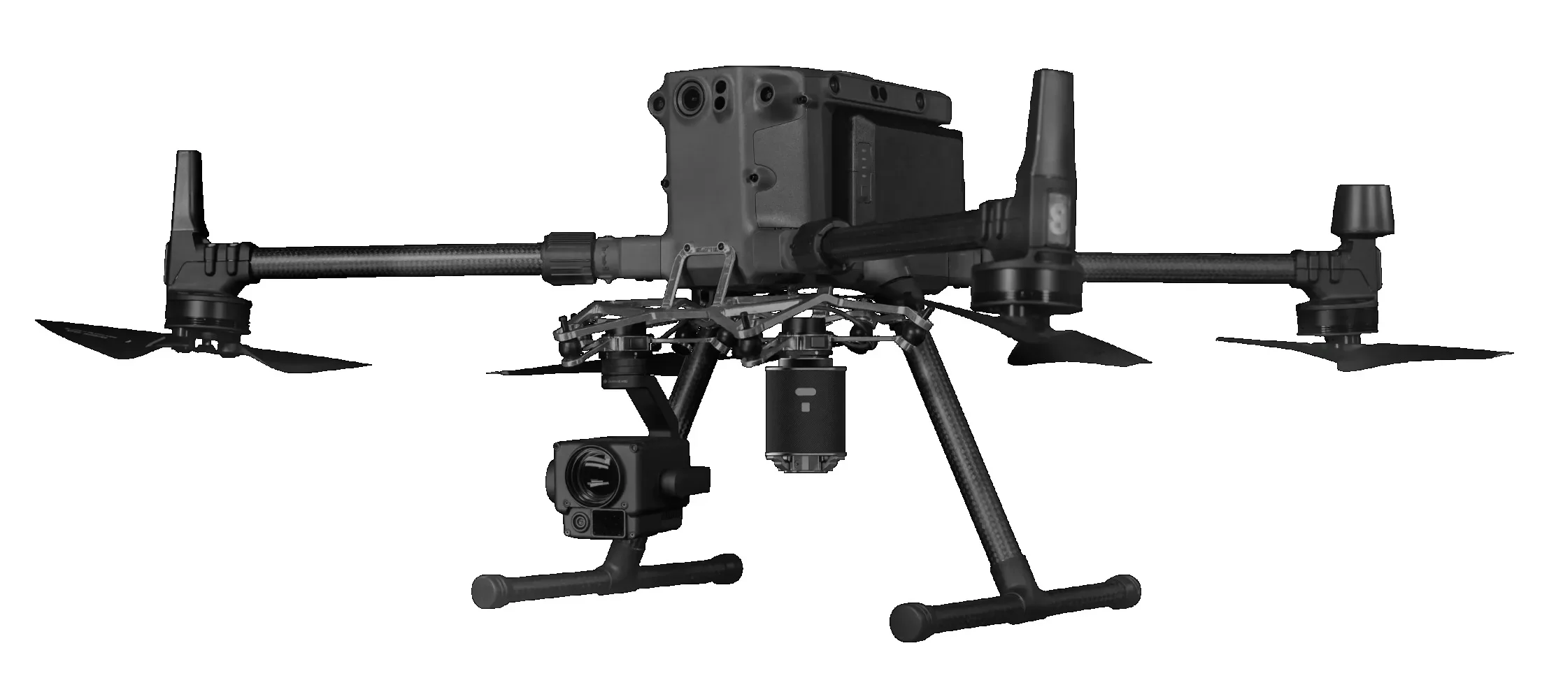 Nowy zestaw do rzucania ładunkiem CZI TH4 V2 do drona, sprzęt do załadunku czterech ładunków do Dji Matrice 300/Matrice 350 RTK, dostępny od ręki.