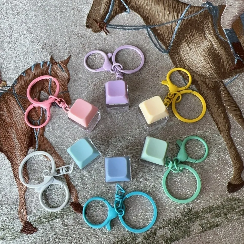 

Новый брелок для клавиатуры «сделай сам» со светящимся колпачком для клавиатуры на палец, колпачки для клавиатуры, снятие стресса, игрушка для защемления времени