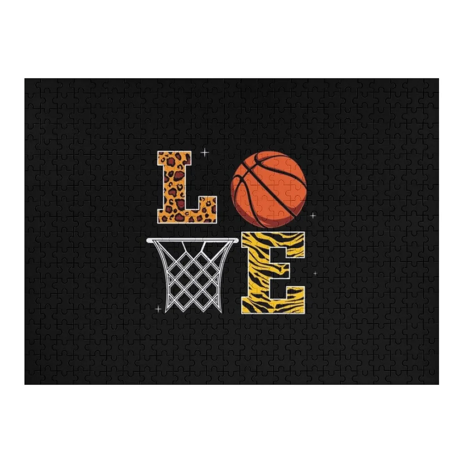 

Love Basketball Is My Favorite Season Basket Ball Player Classic Gift Premium Apparel Funny Holiday Xmas Jigsaw Puzzle