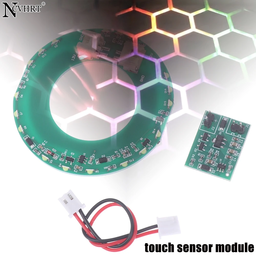 1-teiliger Berührungs sensorsc halter LED-Licht emittierendes Modul Leuchtender Fluss tisch Induktion tisch Treiber modul LED-Lichtsensor modul