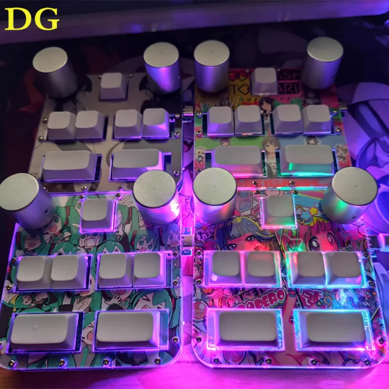 Ultra-Mini SDVX Controller for Music Game Support Customizing