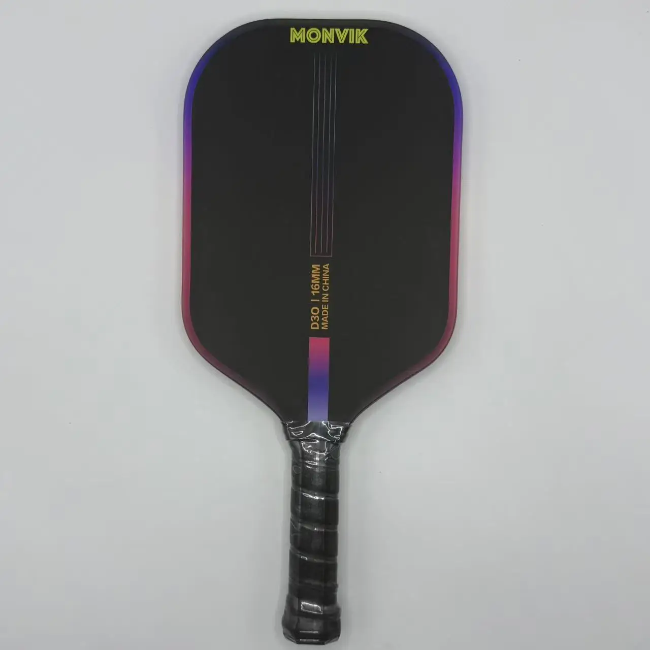 DongGuan Hengyi Sports Pro IV Rough Surface Monvik D3O 16mm 14mm GEN4 Core Elongated Pickleball Paddle