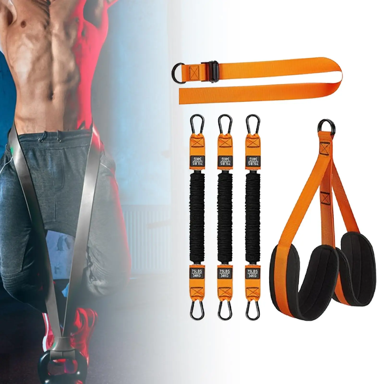 Pull up Assistance Band Workout Adjustable Weight System for