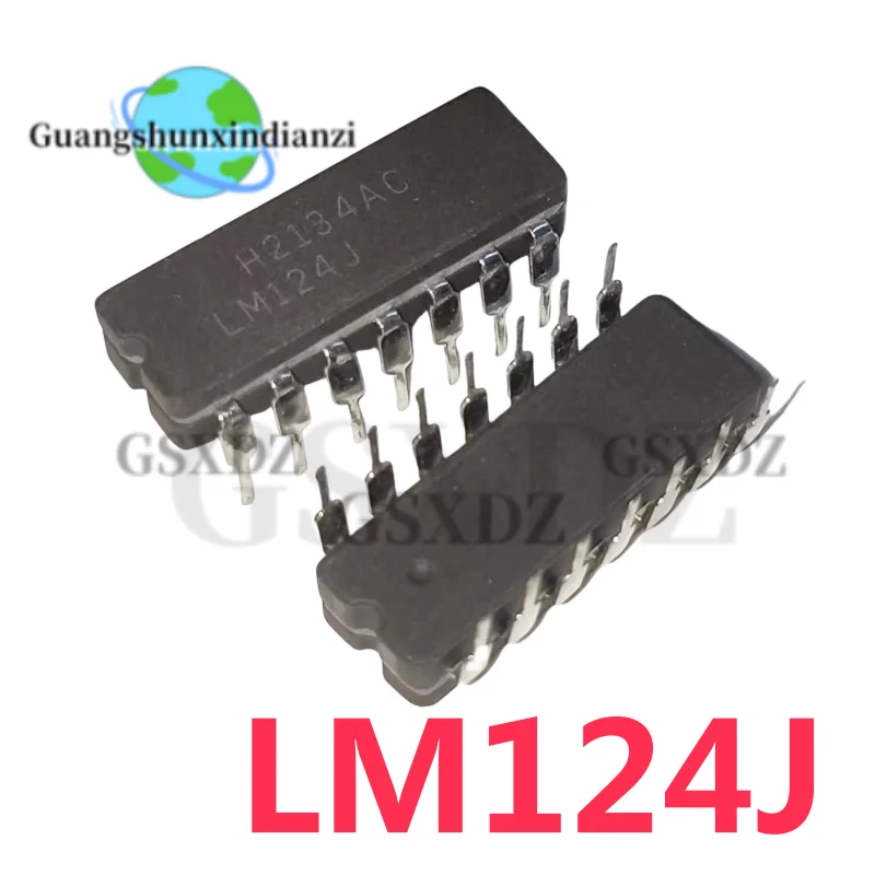 10pcs/lot LM124J LM124 CDIP-14